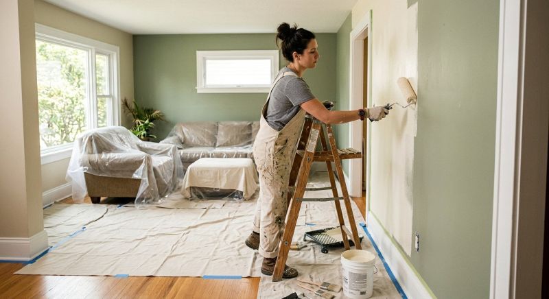 Interior Painting Service project example