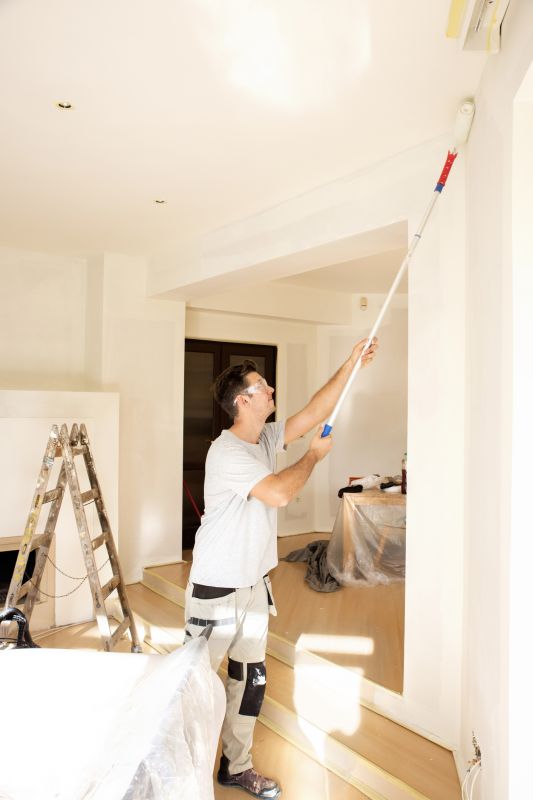 Interior Painting in Action